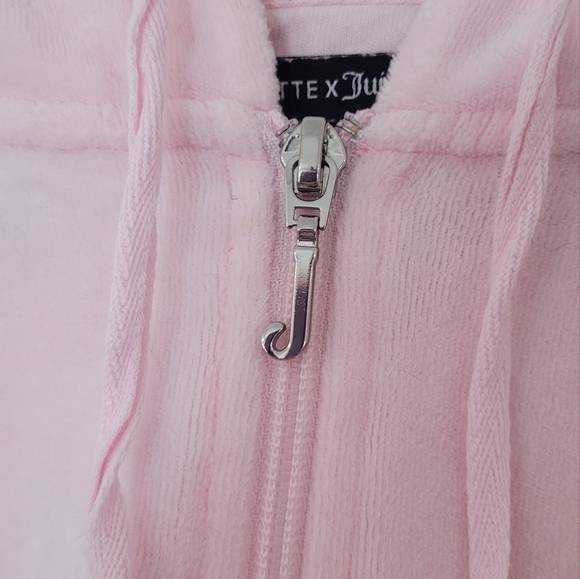 Brunette x Juicy Couture pink tracksuit - Picture 5 of 8